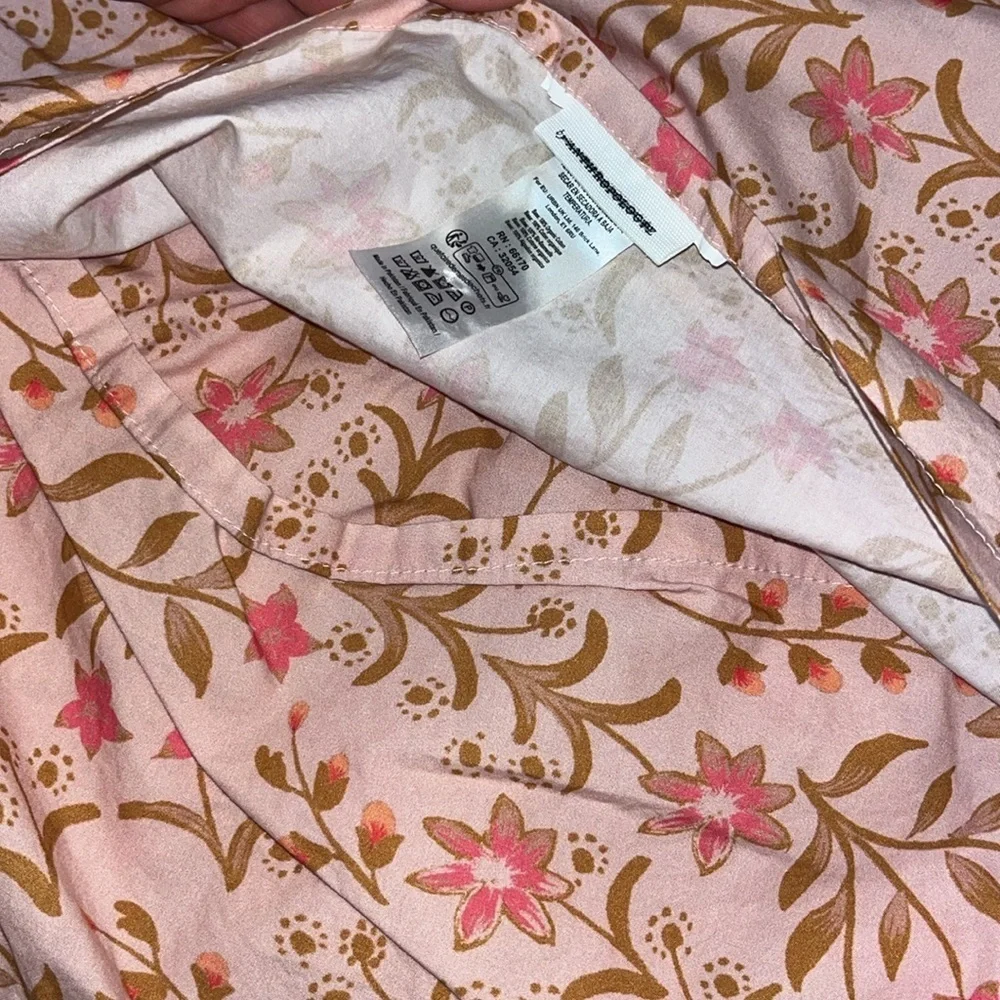 Anthropologie Averill Organic Cotton Printed Shams (1 King & 1 Standard) NEW